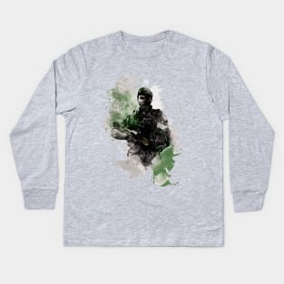 Rainbow Six Siege Capitao Kids Long Sleeve T-Shirt